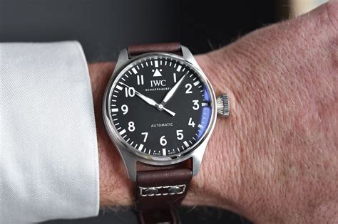 iwc big pilot 43 lug to-lug|iwc pilot 43 review.